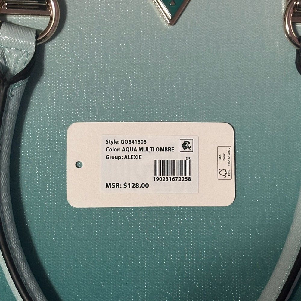 Guess Blue Shoulder Bag